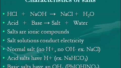 Acids and Bases - Chemistry Lecture - Mr Pauller