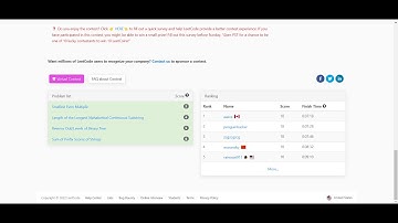 LeetCode Weekly Contest 311 Screencast (Solved All Questions)