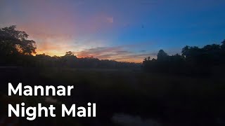 Mannar Night Mail Train Reaching to the Destination Early Morning at Colombo