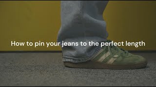 How to Pin Jeans for the Perfect Length – Easy Denim Hem Guide