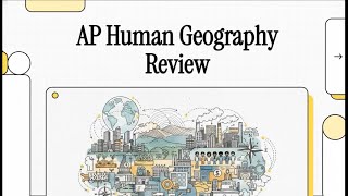 AP Human Geography Full Course Cram Review in Under 10 Minutes!