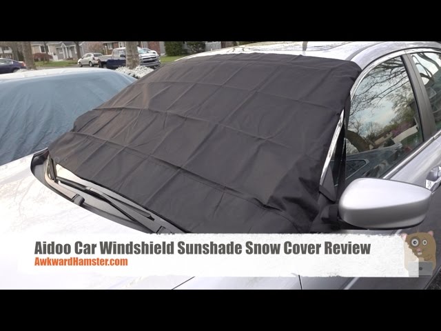 Winter Car Snow Cover Foldable Car Windshield Cover Sunshade