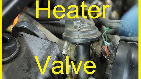 Heater Control Valve Replacement (1982-1992 Camaro/Firebird)