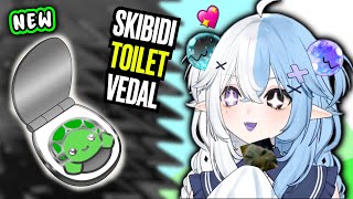 Aquwa loves the Vedal toilet (New Merch Reaction)