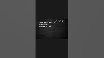 Thumbnail of Saad Lamjarred ft Enesse - Carousel 🎵🎵🌸❤️#saadlamjarred #music #status #amazing