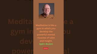 Relax mind meditation Quotes | Ajahn Brahm life quote (7)