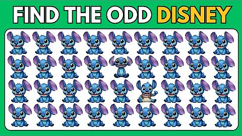 Find The ODD One Out - Disney Edition 🐭🔥 Easy,Medium,Hard - 40 Levels Emoji quiz