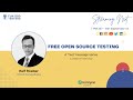 Free open source testing  special message for newbie testers by  ralf roeber