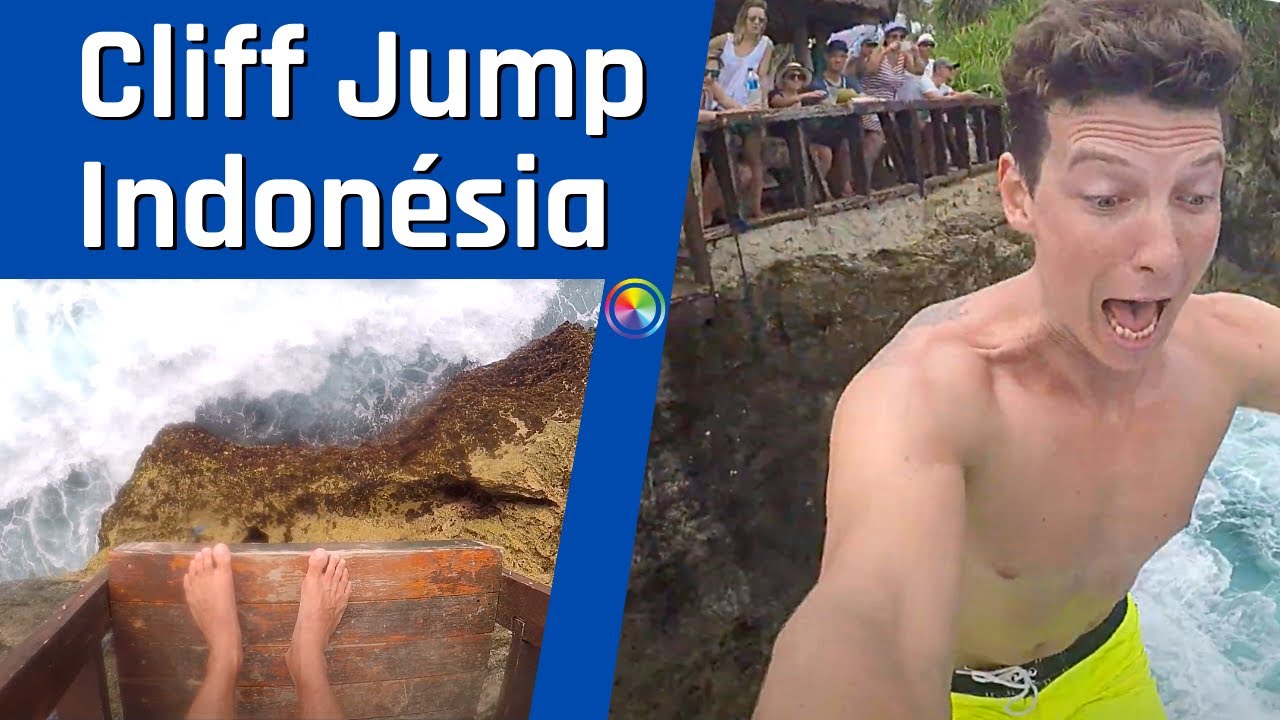 CLIFF JUMPER in INDONESIA #FOCONOALS