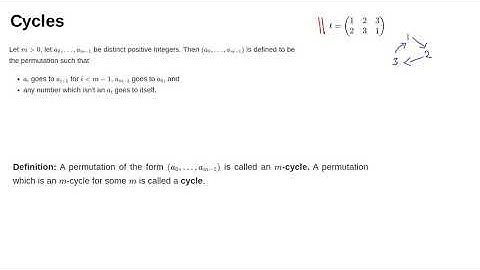 MATH0005 L16a: cycles