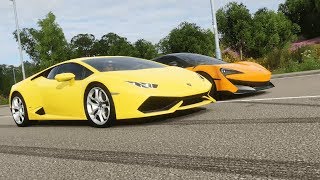 Forza Horizon 4 | McLaren 600LT vs Lamborghini Huracan
