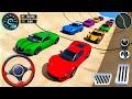 Superhero Car Stunts Mega Ramp Racing - Impossible GT Car Driving Tracks 3D - Android GamePlay