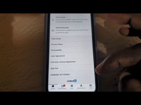 How to Log Out of Linkedin App