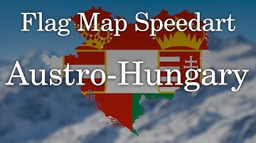 Flag Map Speedart - Austro-Hungarian Empire | Lithuanian Mapper
