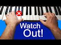 Two Hand Playing Mistakes You Are Making on Piano