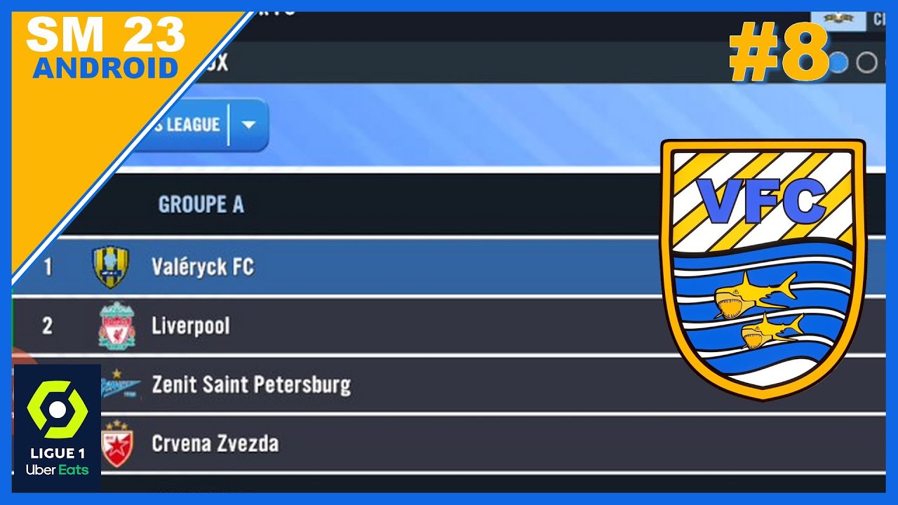 SOCCER MANAGER 2023 [ ANDROID ] CARRIERE MANAGER CLUB CRÉE #8 L'EUROPE ...