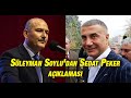 Süleyman Soylu'dan Sedat Peker açıklaması