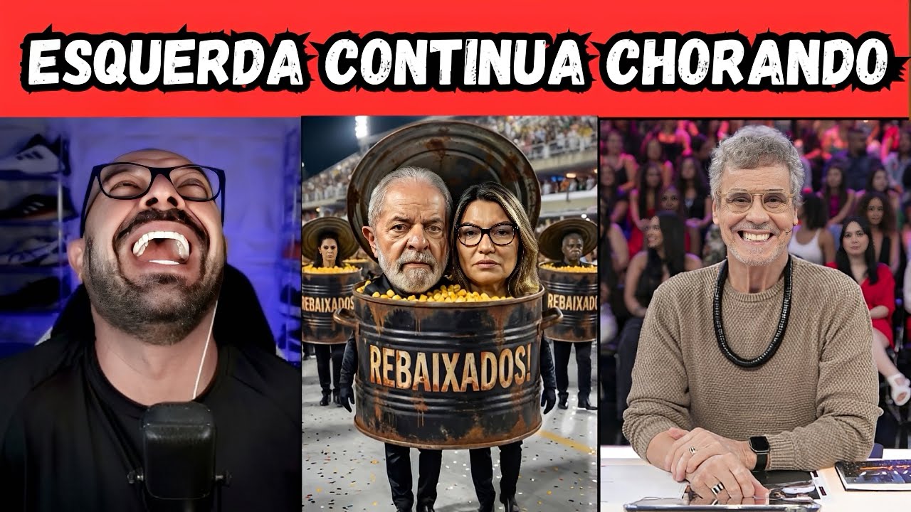 Esquerda ainda chora por rebaixamento de escola de samba.