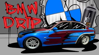 BMW Drip Spray Paint Job