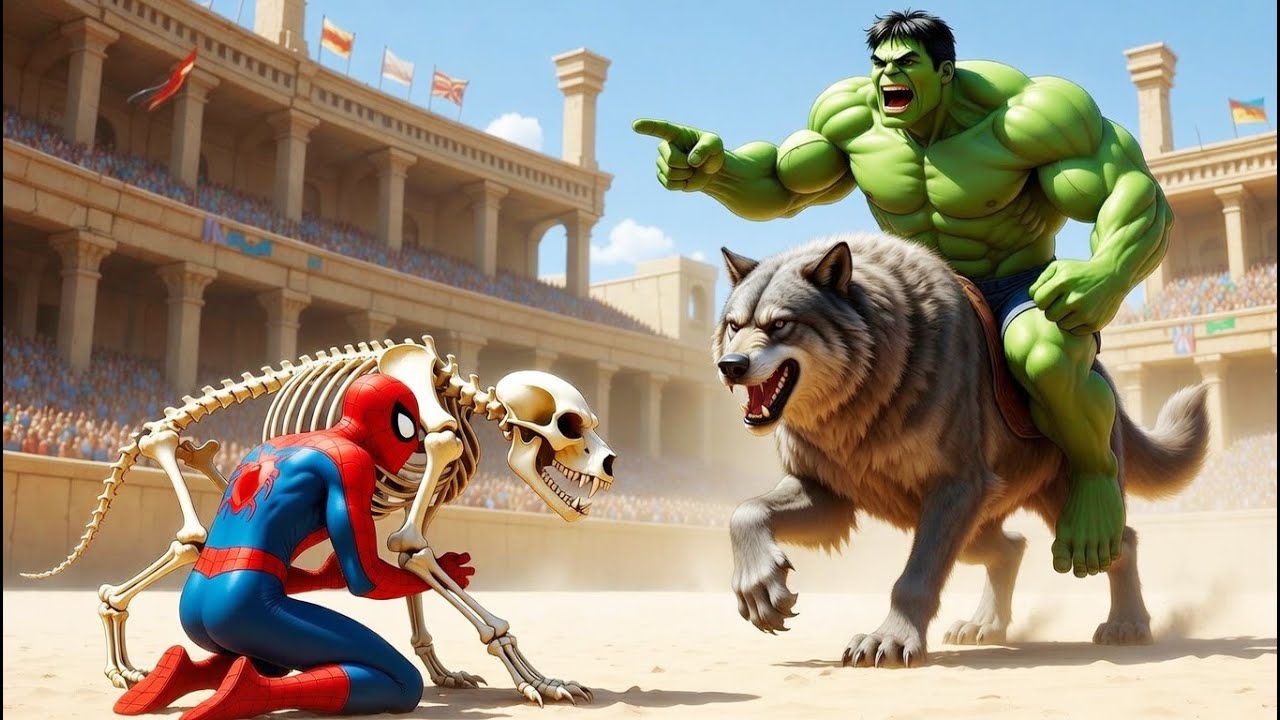 🕷️ SPIDERMAN Wins The Magic Legendary wolf Racing Championship – Epic Racing Challenge