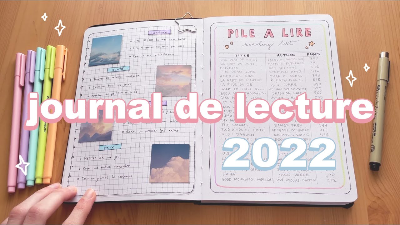 READING BULLET JOURNAL FLIP THROUGH