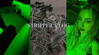 STRIPPER VLOG: come to work with me on ST PATTYS DAY * MONEY COUNT*