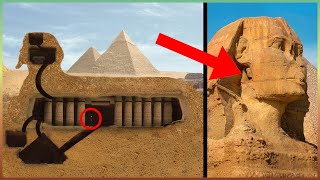 Odkryto sekretne pomieszczenia wewnątrz Sfinksa, które zaszokowały świat