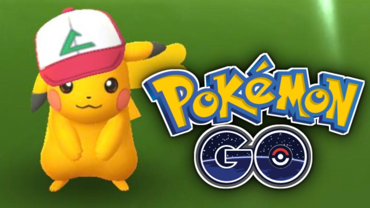 SHINY ASH HAT PIKACHU CAUGHT IN POKEMON GO! 