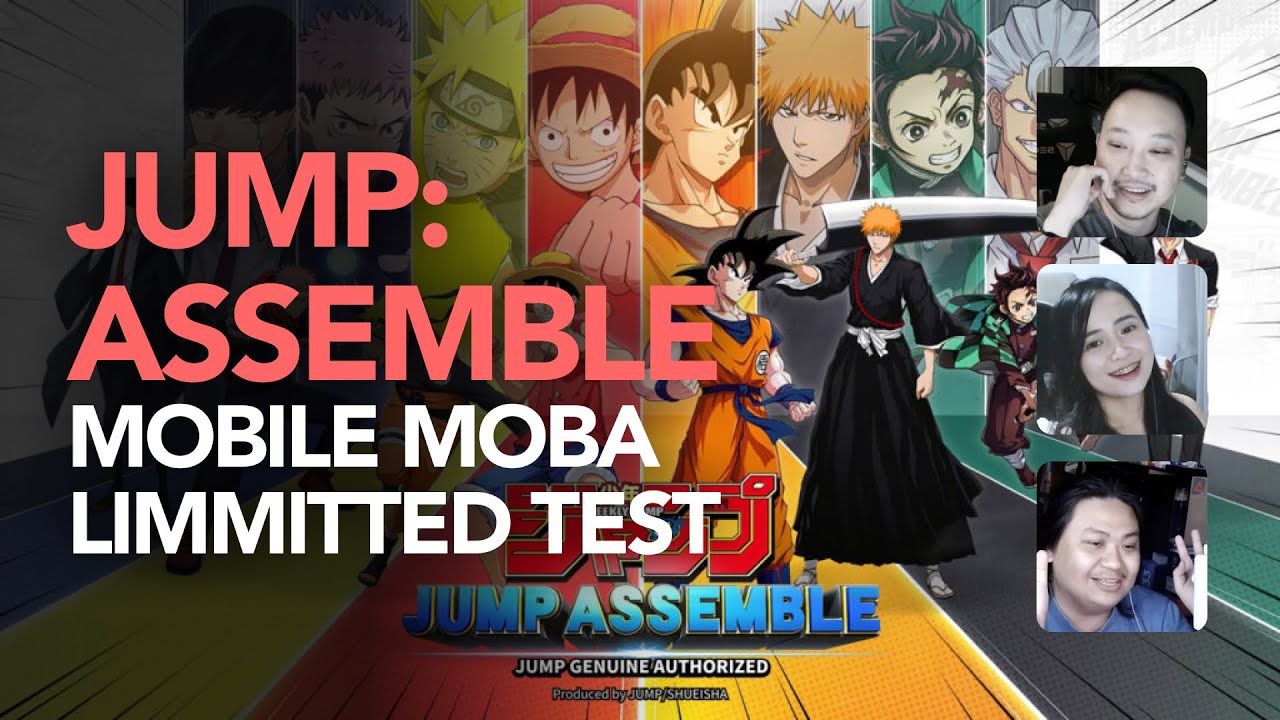 JUMP : Assemble  Anime 5v5 MOBA Gameplay Android APK 