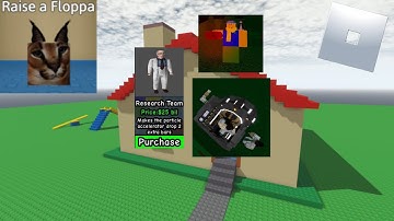 [raise a floppa] Buying "Research Team" explaining how it works, and if it