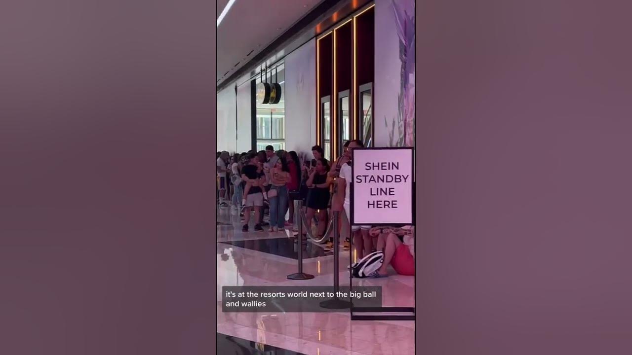 Shein Pop Up Shop Las Vegas Resorts World YouTube