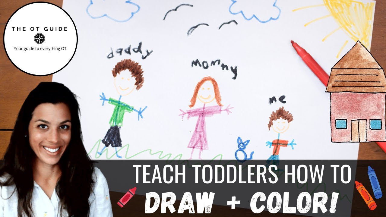 Toddler drawing: How to teach your toddler to draw (and have lots