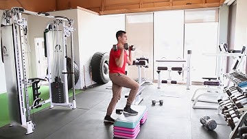 How To Do The Dumbbell Step Up & Variations