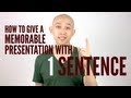 Memorable Presentation Techniques