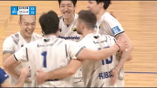 【Vリーグ公式】2021/3/20ハイライト #ウルフドッグス名古屋 vs #パナソニックパンサーズ
