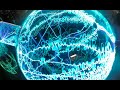 Giant 24 turquose plasma globe