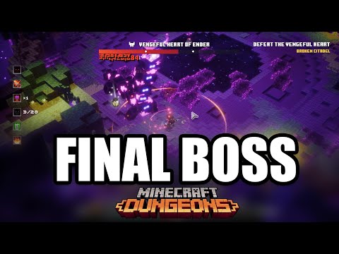 Minecraft Dungeons: How To Beat The Heart of Ender Solo