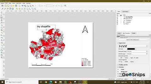 #7 QGIS | Adding Text in Map