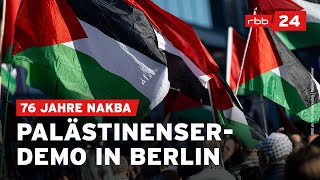 Nakba-Tag: Palästinenser erinnern in Berlin an Flucht und Vertreibung