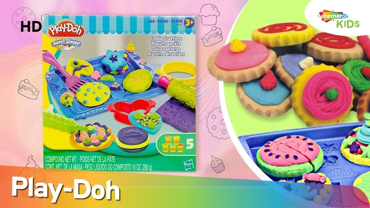 Play-Doh Sweet Shoppe Cookie Creations Playset | Colorful Play-Doh Set | Shemaroo Kids Junior