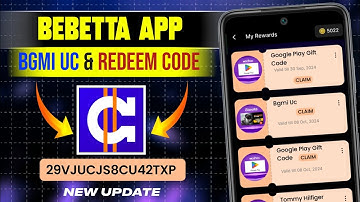 Bebetta App Se Redeem Code & Bgmi Uc Kaise Le | Bebetta Refer Code | Bebetta App Free Redeem Code