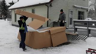 Watch a Hot Tub Delivery & Installation in UNDER 2 Minutes! screenshot 5