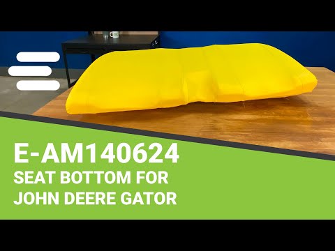 AM140623 DirectFit™ Yellow Seat Back Cushion for John Deere HPX & XUV Gators+