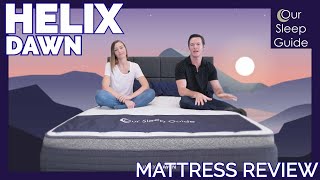 Helix Luxe Dawn Mattress Review | Firmer Hybrid Mattress For Back & Stomach Sleepers | Try Helix