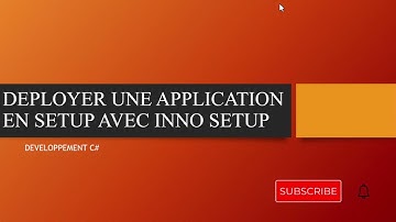DEPLOYER UNE APPLICATION C#,VB.Net EN SETUP AVEC INNO SETUP DE A a Z avec VOTRE BASE DE DONNEES