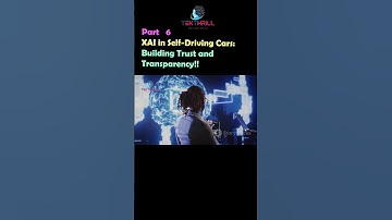 XAI in Self-Driving Cars: Building Trust and Transparency! Part 6 #ai #viral #trending #aiinindia