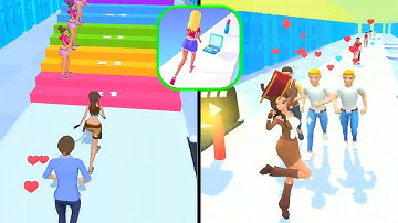 Makeover Run Gameplay All Levels Android, iOS Mobile Walkthrough #6