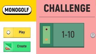 Monogolf Challenge Level 1 - 10 screenshot 5