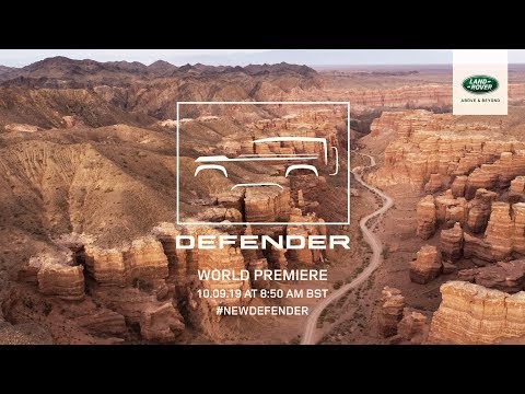 The New Land Rover DEFENDER - Live Reveal from Frankfurt Motor Show