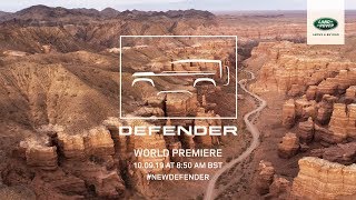 The New Land Rover DEFENDER - Live Reveal from Frankfurt Motor Show